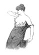 Déshabillé - 19th century