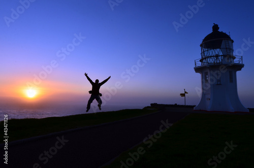 Foto: Cape Reinga Lighthouse Cape Reinga Lighthouse
