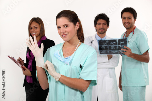 Photo: Doctors and nurses Doctors and nurses
