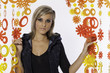 junge, blonde Frau
