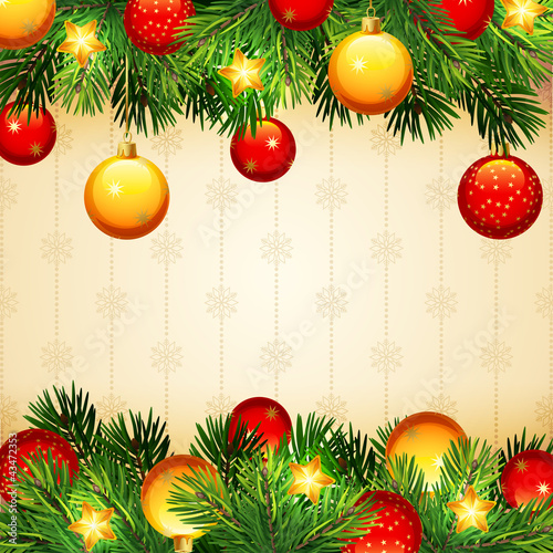 Vector: Christmas background Christmas background
