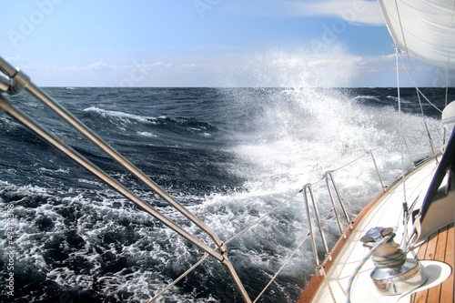 Photo: Segeln im Sturm Segeln im Sturm