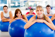 People at the gym