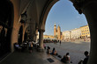 Old Town square in Krakow, Poland