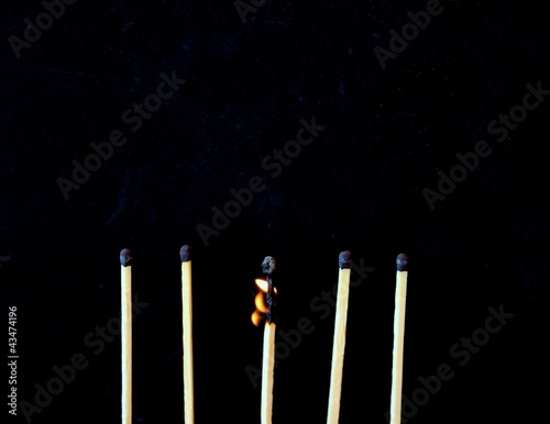 Photo: Streichholz Feuer Streichholz Feuer