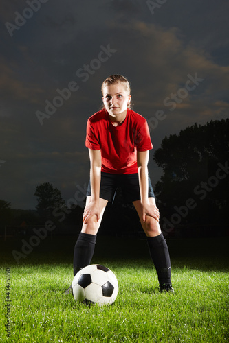 Foto: Fußballerin Fußballerin