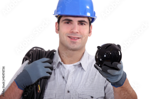 Photo: craftsman posing craftsman posing