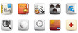 Mobile Icon set of diverse concept