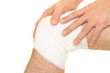 sprained knee