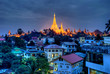 Photo: Yangon at night Yangon at night
