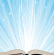 Vector: book and light book and light