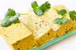 Foto: Tofu und Koriander Tofu und Koriander