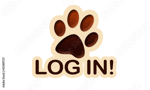 Photo: Button pets - log in Button pets - log in