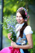 Dirndl für das oktoberfest