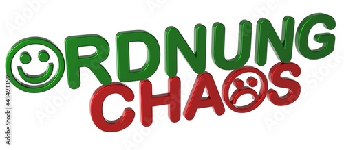 Illustration: 3D Smiley - ORDNUNG -CHAOS 3D Smiley - ORDNUNG -CHAOS