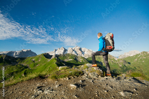 Photo: Wandern in den Bergen Wandern in den Bergen