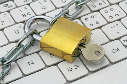 Photo: tastatur mit schloss tastatur mit schloss