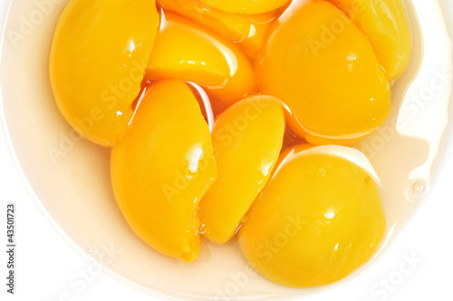 Photo: peaches in syrup peaches in syrup