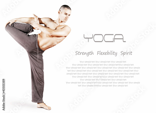 Photo: Yoga teacher Yoga teacher
