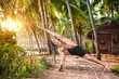 Yoga in tropic