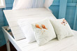 Photo: Shells on the pillow. Shells on the pillow.