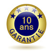 Bouton icône garantie 10 ans