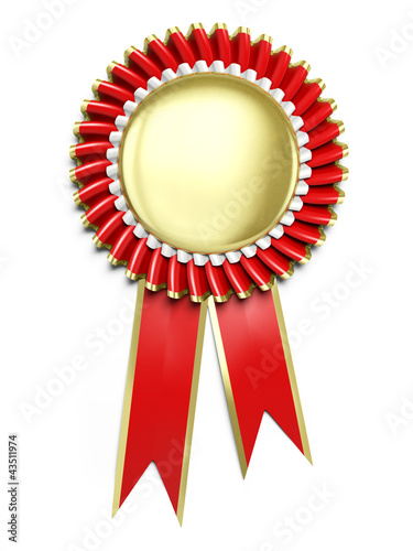 Illustration: Award rosette Award rosette