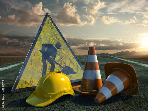 Ilustração: Under construction Under construction
