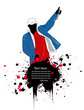 rapper vector illustration