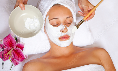 Photo: spa face mask spa face mask