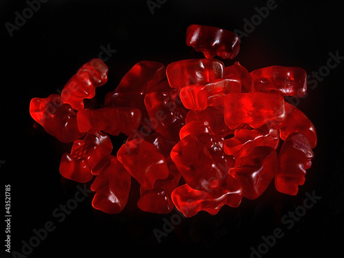 Photo: Gummibärchen rot Gummibärchen rot