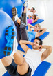 People at the gym