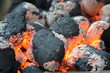 Glut zum Grillen