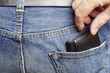 Man being pickpocketed