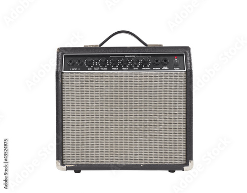 Photo: Worn Vintage Guitar Amplifier Worn Vintage Guitar Amplifier