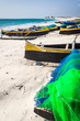 Fishing canoes