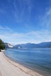 Maggiore lake scenic landscape, Italy