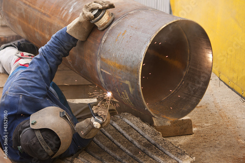 Photo: Welder at work Welder at work