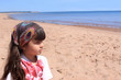 Foto: Little girl at the beach in P.E.I Little girl at the beach in P.E.I