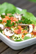Frischer Salat mit vielen Vitaminen