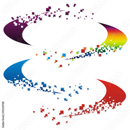 Vector: abstract diffusion swirl abstract diffusion swirl