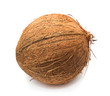 Photo: coconut on white background coconut on white background