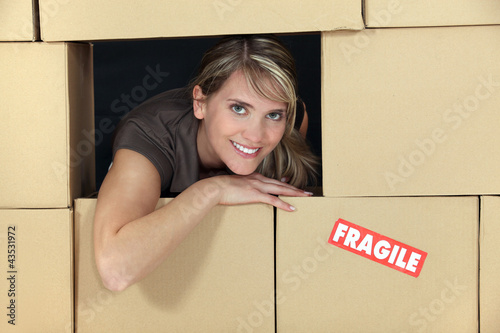 Foto: Having fun while moving out Having fun while moving out