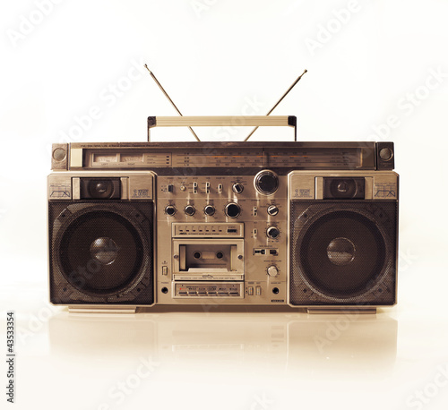 Photo: retro ghettoblaster retro ghettoblaster