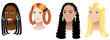Women with Braids and Plaits