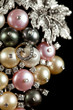 Close up of diamond necklace