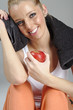 Foto: Woman after exercise Woman after exercise