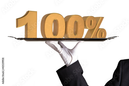 Photo: 100 percent first class service and quality 100 percent first class service and quality