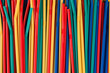 Background made of straws
