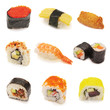 Sushi collage